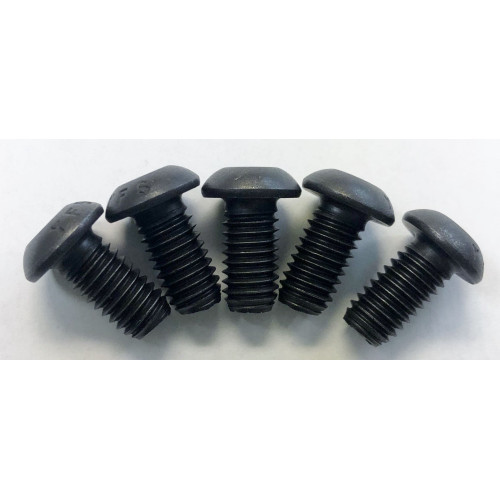 PartzBiz HD: 4425209-5 Black Harley Rear Brake Rotor Bolts Softail Dyna Touring HD 3/8"-16 X 3/4"