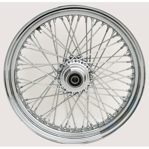 PartzBiz HD: 4425162-60 Spoke 18" Chrome Front Wheel 18" x 3.5" Harley FXST/FLST 00-06 FXDWG 00-05 PartzBiz HD: 4425162-60 Spoke 18" Chrome Front Wheel 18" x 3.5" Harley FXST/FLST 00-06 FXDWG 00-05