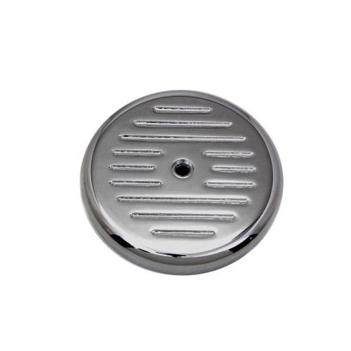 PartzBiz HD: 4425170-Chrome Ball Milled Air Cleaner Cover Harley & Custom PartzBiz HD: 4425170-Chrome Ball Milled Air Cleaner Cover Harley & Custom