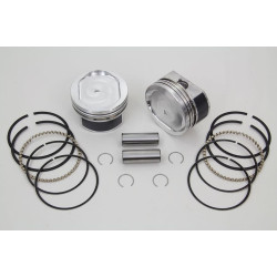 PartzBiz HD VT11-0852 - 883cc ถึง 1200cc Conversion ชุดแหวนลูกสูบมาตรฐาน Bore 3.498 ” 86-19 Harley XL Sportster Sporty 11-0852