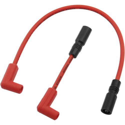 PartzBiz HD: 4425100-Accel 8mm Red Spark Plug Wire Set for Harley Softail FXST; FLST; FLS 00-15 | 171100-R PartzBiz HD: 4425100-Accel 8mm Red Spark Plug Wire Set for Harley Softail FXST; FLST; FLS 00-15 | 171100-R