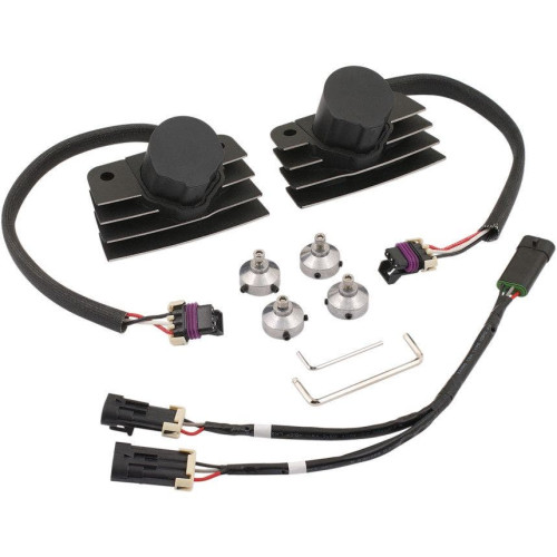 PartzBiz HD: 4425119-Accel Black Finish Stealth Supercoil Super Coil Harley Touring 02-08 | 140411BC PartzBiz HD: 4425119-Accel Black Finish Stealth Supercoil Super Coil Harley Touring 02-08 | 140411BC