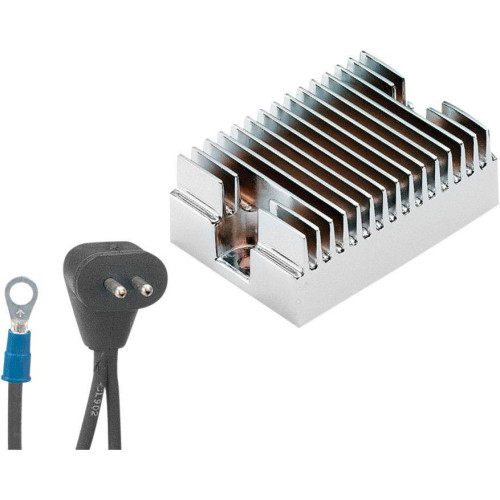 PartzBiz HD: 4425087-Accel Solid State Chrome Voltage Regulator Harley 84-88 EVO Big Twin Re 74513-82 | 201118C