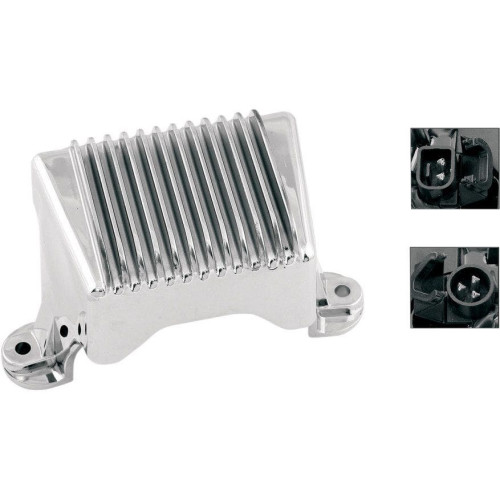 PartzBiz HD: 4425089-Accel Solid State Chrome Voltage Regulator Harley 06-08 FLH/T OEM Repl 74505-06 | 201136C