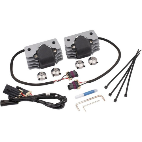 PartzBiz HD: 4425093-Accel Natural Finish Stealth Supercoil Super Coil Harley Sportster XL 07-16 | 140414N