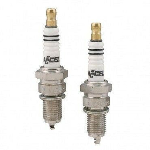 PartzBiz HD: 4425063-Accel SP2418 Spark Plugs Copper H-D .40" Gap 2 Pack HD Twin Cam 99-17 XL 86-20
