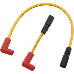 PartzBiz HD DS21040112 - Accel Yellow 8MM Spark Plug Wire Set For Harley-Davidson Dyna Glide 1999-2013 - 171097-Y PartzBiz HD DS21040112 - Accel Yellow 8MM Spark Plug Wire Set For Harley-Davidson Dyna Glide 1999-2013 - 171097-Y