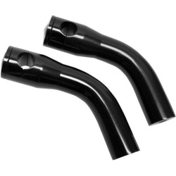 PartzBiz HD DS06021203 - Accutronix Black 6 ” Pullback Billet Aluminium Risers 1 ” บาร์ Standard Triples Fit PartzBiz HD DS06021203 - Accutronix Black 6 ” Pullback Billet Aluminium Risers 1 ” บาร์ Standard Triples Fit