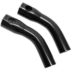 PartzBiz HD DS06021204 - Accutronix Black 7 ” Pullback Billet Aluminium Risers 1 ” บาร์ Standard Triples Fit PartzBiz HD DS06021204 - Accutronix Black 7 ” Pullback Billet Aluminium Risers 1 ” บาร์ Standard Triples Fit