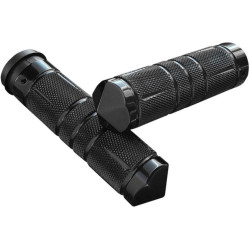 PartzBiz HD DS06302788 - ปลอกแฮนด์แต่งลายเพชร Accutronix Black Knurled Diamond Harley TBW Touring & Softail PartzBiz HD DS06302788 - ปลอกแฮนด์แต่งลายเพชร Accutronix Black Knurled Diamond Harley TBW Touring & Softail