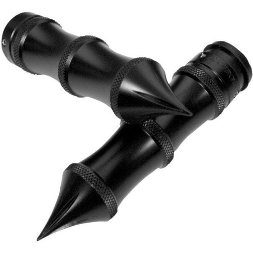 PartzBiz HD: 4425047-Accutronix Black Knurled Tribal Custom 1" Grips Harley TBW Touring & Softail PartzBiz HD: 4425047-Accutronix Black Knurled Tribal Custom 1" Grips Harley TBW Touring & Softail