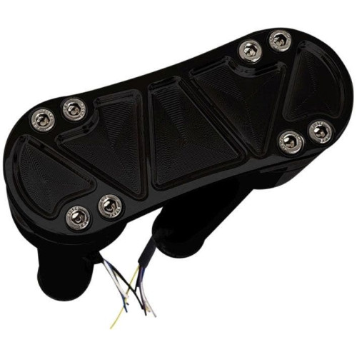 PartzBiz HD: 4425018-Accutronix Black Bandit 10” ไรเซอร์แบบเกลียวไม่มีอะแดปเตอร์เมาท์เกจ 1-1/8 แคลมป์ PartzBiz HD: 4425018-Accutronix Black Bandit 10” ไรเซอร์แบบเกลียวไม่มีอะแดปเตอร์เมาท์เกจ 1-1/8 แคลมป์