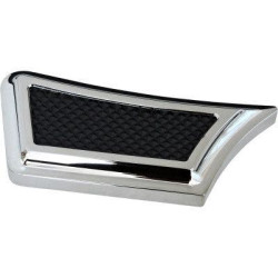 PartzBiz HD DS16100591 - Accutronix FLBP-IC Chrome Instigator ฝาครอบแป้นเบรกหลัง Harley 99-Up 1610-0591 16100591 electra road street glide king touring FLHT FLHX FLHR FLTRX FLTRU FLTRK ที่ดีที่สุดสำหรับการซื้อ