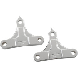 PartzBiz HD DS14100118 - Accutronix Hot Legs Bagger Legs Chrome .625 ” Spacers 6 ” บังโคลนหน้า 14-16 | TFS49-NF5/8C