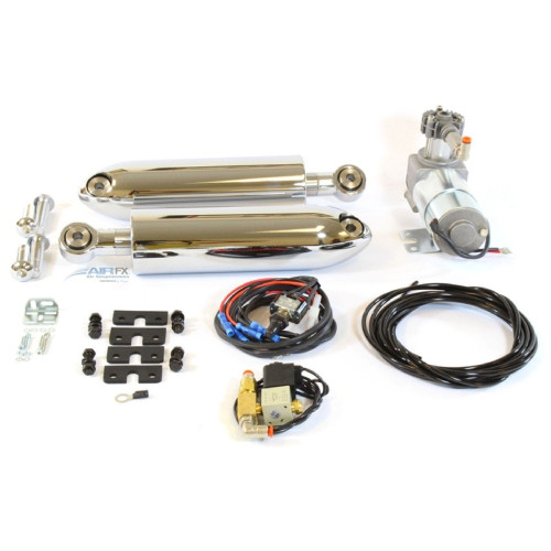 PartzBiz HD: 4424948-AirFX BK-HD-VR17-CR-1 ระบบกันสะเทือนด้านหลัง Air Ride ชุดสมบูรณ์ 06-17 Harley V-Rod V Rod PartzBiz HD: 4424948-AirFX BK-HD-VR17-CR-1 ระบบกันสะเทือนด้านหลัง Air Ride ชุดสมบูรณ์ 06-17 Harley V-Rod V Rod