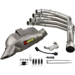 PartzBiz HD DS18102290 - Akrapovic S-H6R11-AFT ท่อไอเสียไทเทเนียม 14-18 Honda CBR650F | S-H6R11-AFT