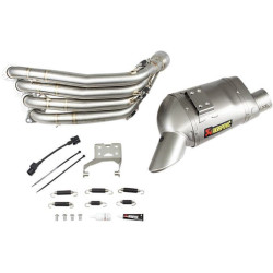 PartzBiz HD DS18102291 - Akrapovic S-H6R12-HAFT ท่อไอเสียไทเทเนียม 14-18 Honda CBR650F | S-H6R12-HAFT