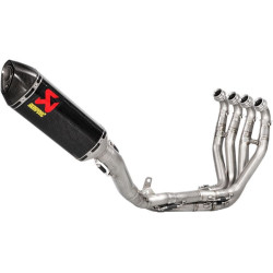 PartzBiz HD DS18102366 - Akrapovic S-K10E9-ZC Full System Evo2 ท่อไทเทเนียมคาร์บอน 16-18 Ninja Zx10R | S-K10E9-ZC