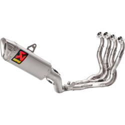 PartzBiz HD DS18102531 - Akrapovic S-S10E3-APLT Full System Evo2 ท่อไทเทเนียมทั้งหมด 17-18 Gsxr1000 | S-S10E3-APLT