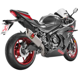 PartzBiz HD DS18102532 - Akrapovic S-S10R11-APLT Full System Race Exhaust Steel Titanium 17-18 Gsxr1000 | ท่อไทเทเนียม S-S10R11-APLT