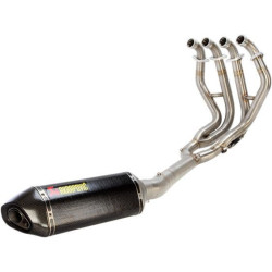 PartzBiz HD DS18101517 - Akrapovic S-S13R2-RC Full System Race Exhaust Steel Carbon Fiber 08-17 Hayabusa | ท่อ S-S13R2-RC