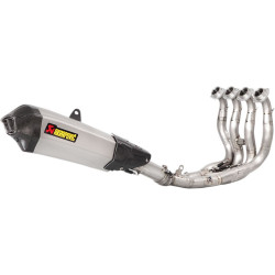 PartzBiz HD DS18102758 - Akrapovic S-Y10R15-APLT Full System Race Exhaust เหล็กไทเทเนียม 15-17 Yzf-R1