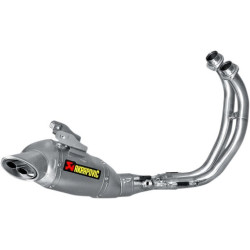 PartzBiz HD DS18102225 - Akrapovic S-Y7R1-HAFT Full System Race Exhaust เหล็กไทเทเนียม 14-16 Fz07 | S-Y7R1-HAFT