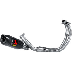 PartzBiz HD DS18102226 - Akrapovic S-Y7R2-AFC Full System Race Exhaust Steel คาร์บอนไฟเบอร์ 14-19 Fz07 Mt07 | เอส-Y7R2-เอเอฟซี