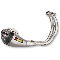 PartzBiz HD DS18102398 - Akrapovic S-Y7R5-HEGEH Full System Race Exhaust เหล็กไทเทเนียมคาร์บอน 14-18 Fz07 | S-Y7R5-HEGEH