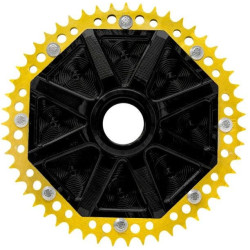 PartzBiz HD DS12102502 - Alloy Art G2UCC51-12 Gold Cush Drive Carrier 51T Chain Conversion System Univ PartzBiz HD DS12102502 - Alloy Art G2UCC51-12 Gold Cush Drive Carrier 51T Chain Conversion System Univ