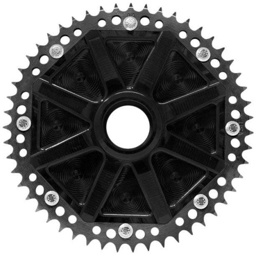 PartzBiz HD: 4424822-Alloy Art G2UCC53-11 Black Cush Drive Carrier 53T Chain Conversion System Univ PartzBiz HD: 4424822-Alloy Art G2UCC53-11 Black Cush Drive Carrier 53T Chain Conversion System Univ