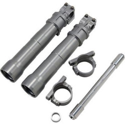 PartzBiz HD DS04030156 / DS04030157 - Alloy Art Next Gen 49mm Fork Lower Legs & Brake Mounts Harley FLH/T ABS 14-Up switchback low rider fat bob super glide wide upgrade best for replacement suspension Front electra road street glide king PartzBiz HD DS04030156 / DS04030157 - Alloy Art Next Gen 49mm Fork Lower Legs & Brake Mounts Harley FLH/T ABS 14-Up switchback low rider fat bob super glide wide upgrade best for replacement suspension Front electra road street glide king