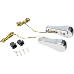 PartzBiz HD DS20200476 - Alloy Art Road Glide Chrome สัญญาณไฟเลี้ยว LED เรียบหน้าพร้อมไฟสีเหลืองอำพัน | อาร์จีเอฟเอส1-1 PartzBiz HD DS20200476 - Alloy Art Road Glide Chrome สัญญาณไฟเลี้ยว LED เรียบหน้าพร้อมไฟสีเหลืองอำพัน | อาร์จีเอฟเอส1-1