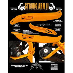 PartzBiz HD DS23300183 - Alloy Art Strong Arm II Inner Fairing Speaker Support Brackets FLH Harley 58938-96C / 58939-96C PartzBiz HD DS23300183 - Alloy Art Strong Arm II Inner Fairing Speaker Support Brackets FLH Harley 58938-96C / 58939-96C