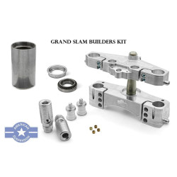 PartzBiz HD GS-30-14 - American Suspension 30” Grand Slam Weld In Steel Neck Tube Triple Kit Harley 14-Up