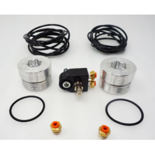 PartzBiz HD: 4424642-American Suspension ตัวปรับพรีโหลดระยะไกล Air 41mm Harley 97-13 PartzBiz HD: 4424642-American Suspension ตัวปรับพรีโหลดระยะไกล Air 41mm Harley 97-13