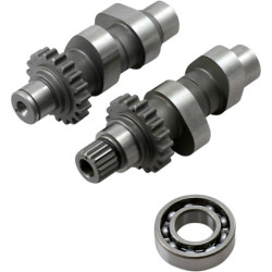 PartzBiz HD DS09251275 - Andrews 288157 Chain Drive TW57 Series Performance Camshafts Kit 99-06 Harley Davidson Twin Cam Touring Softail Electra Road Street Glide King Slim Fat Boy Bob Low Rider Classic Breakout Rocker Deluxe Duce อัพเกรดกำลังทดแทน 0925-1274 492956