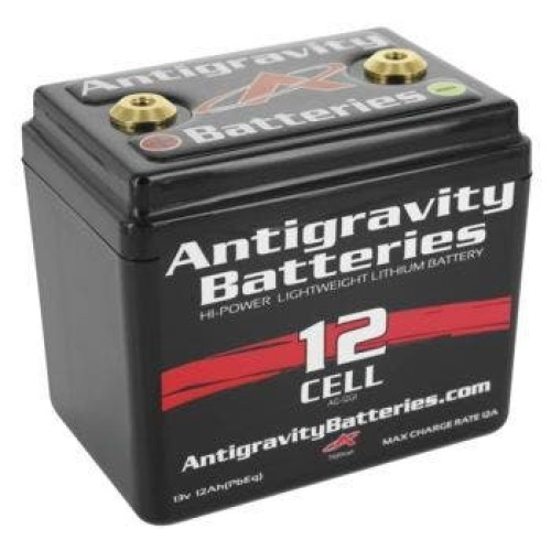 PartzBiz HD: 4424575-Antigravity Batteries 4 Cell Small Case Lithium-Ion Motorcycle Batteries AG-401 best for performance atv utv scooter cranking power universal lithium lion
