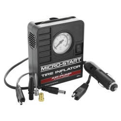 PartzBiz HD WP58-7159 - แบตเตอรี่ต้านแรงโน้มถ่วงมินิยาง Inflator อุปกรณ์เสริมปั๊มลม 80psi AG-MSA-9