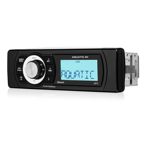 PartzBiz HD: 4424548-Aquatic MP6 Bluetooth Waterproof Marine Boat 288W Watt Stereo MP611 PartzBiz HD: 4424548-Aquatic MP6 Bluetooth Waterproof Marine Boat 288W Watt Stereo MP611