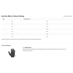 PartzBiz HD DS33401206C - Arctiva Meridian Riding Gloves 3M Insulated Waterproof Windproof Black (XS-3X)
