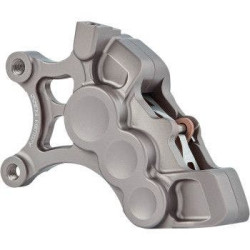 PartzBiz HD AN02-206 - Arlen Ness 02-206 Titanium 6-Piston Caliper 14” ดิสหน้าซ้าย Harley & Custom