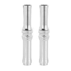 PartzBiz HD AN03-642 - Arlen Ness 03-642 Chrome 10-Gauge Pushrod ครอบคลุม 2017-2018 M8 Harley Touring 0928-0089 09280089 263812 PartzBiz HD AN03-642 - Arlen Ness 03-642 Chrome 10-Gauge Pushrod ครอบคลุม 2017-2018 M8 Harley Touring 0928-0089 09280089 263812