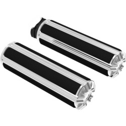 PartzBiz HD AN07-119 - Arlen Ness 07-119 Chrome 10 Gauge Throttle By Wire Hand Grips 08-23 Harley FLH/T Touring Bagger Dresser softail FLST FXST 263607 0630-1692 06301692
