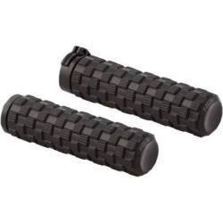 PartzBiz HD AN07-350 - Arlen Ness 07-350 Black Air Trax ปลอกแฮนด์ 1” สำหรับสายคันเร่ง Harley 76-Up