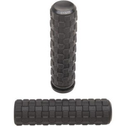 PartzBiz HD AN07-352 - Arlen Ness 07-352 Black Air Trax 1” ปลอกแฮนด์คันเร่ง By Wire Harley 76-Up