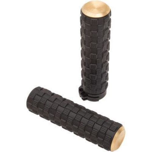 PartzBiz HD: 4424443-Arlen Ness 07-354 ปลอกแฮนด์ Air Trax ทองเหลือง 1” สำหรับ Harley 76-Up