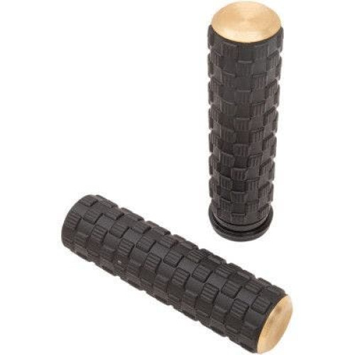 PartzBiz HD: 4424444-Arlen Ness 07-355 Brass Air Trax 1" Grips for Throttle By Wire Harley 76-Up PartzBiz HD: 4424444-Arlen Ness 07-355 Brass Air Trax 1" Grips for Throttle By Wire Harley 76-Up