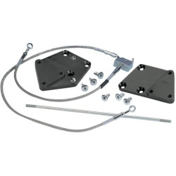 PartzBiz HD AN07-611 - Arlen Ness 07-611 3” ส่วนต่อขยายเท้าควบคุมไปข้างหน้าสำหรับ Harley 07-11 FXST