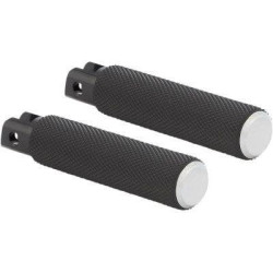 PartzBiz HD AN07-940 - Arlen Ness 07-940 ที่วางเท้าไดรเวอร์ Chrome Billet Knurled Fusion HD Softail 18-Up